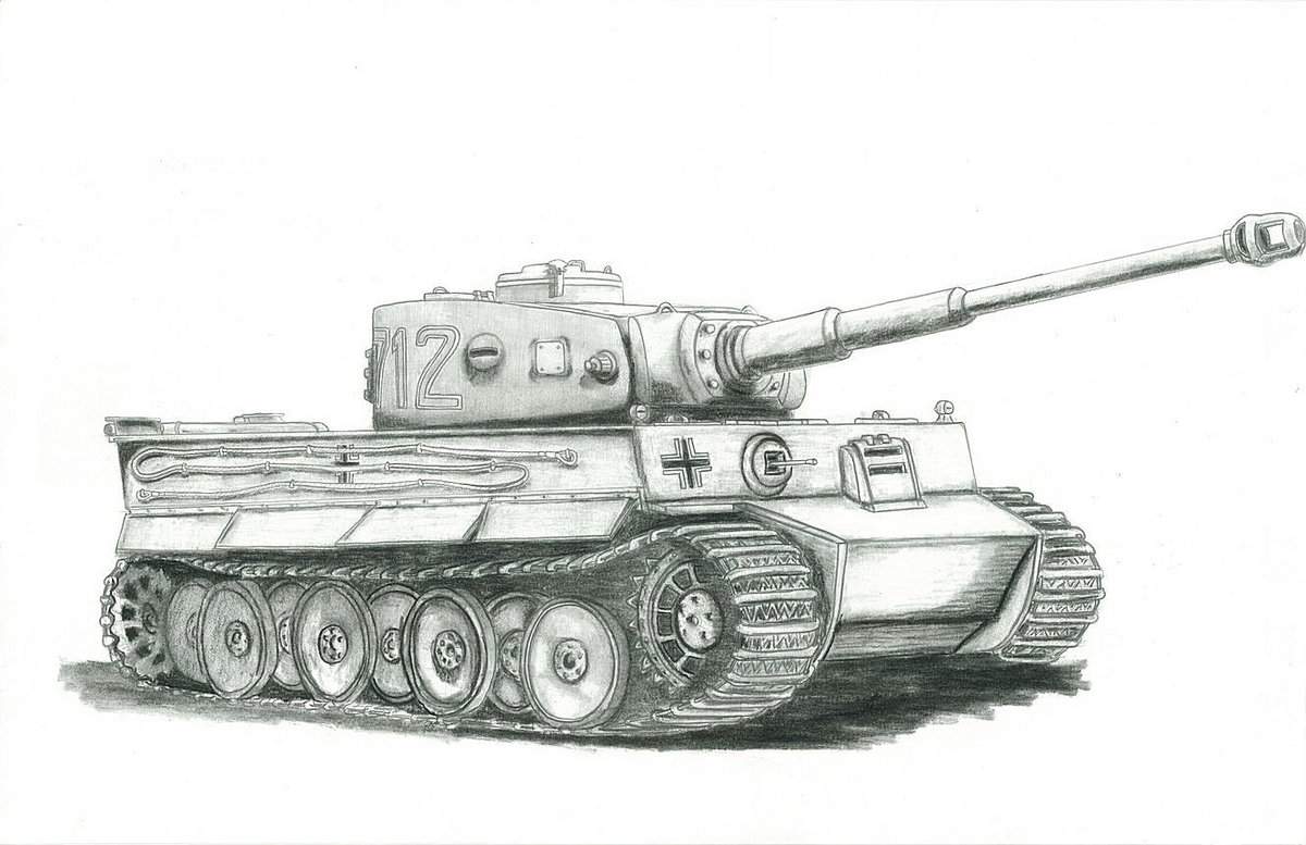 卫国战争苏军t3476坦克圆珠笔画|纯艺术|绘画|Z45883929 - 原创作品 - 站酷 (ZCOOL)